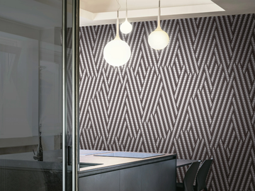 SAND - Geometric washable wallpaper by Texturae