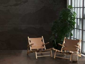 STATIC SIGNAL - Washable landscape wallpaper by Texturae