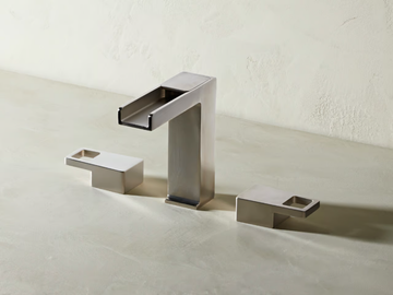 EDGE - 3 hole countertop washbasin tap by The Watermark Collection