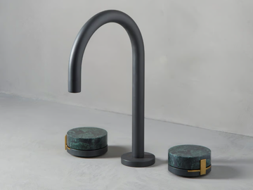 ELEMENTS - 3 hole countertop washbasin tap by The Watermark Collection