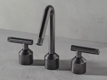 URBANE - 3 hole countertop washbasin tap by The Watermark Collection