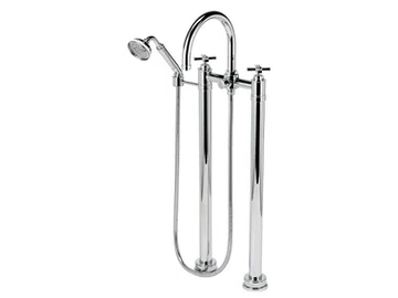 CLUB SAINT-GERMAIN - Free-standing bath/shower mixer by THG Paris