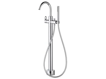 COLLECTION O - Free-standing bath/shower mixer by THG Paris