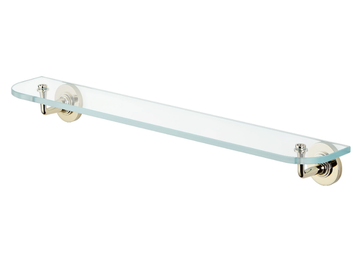 HAMPTONS - Glass shelf with supports by THG Paris