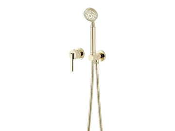 LES ONDES - Wall mounted handshower supplied by mixer by THG Paris