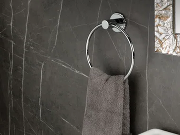 SYSTEM CRYSTAL - Towel ring by THG Paris