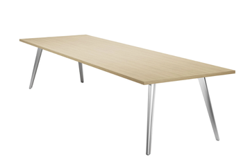 1545 - Rectangular wooden table by Thonet