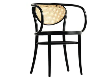 210 R - Chair with seat and backrest in cane work by Thonet