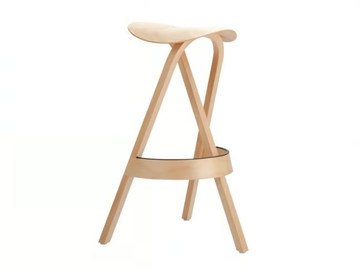 404 H - Multi-layer wood stool by Thonet