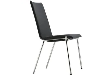 S 164 PV - Upholstered stackable plywood chair by Thonet