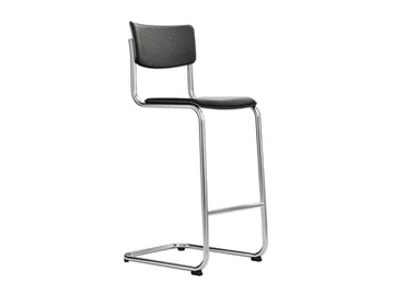 S 43 PVH - Cantilever upholstered stool by Thonet