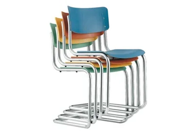 S 43 ST - Cantilever stackable chair by Thonet