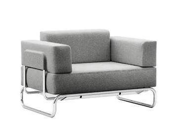 S 5001/C001 - Fabric armchair by Thonet