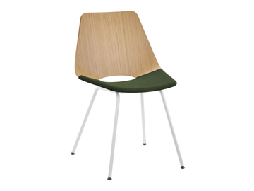 S 661 SPV - Multi-layer wood chair with integrated cushion by Thonet