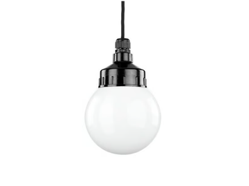 100849 - Opal glass pendant lamp by THPG