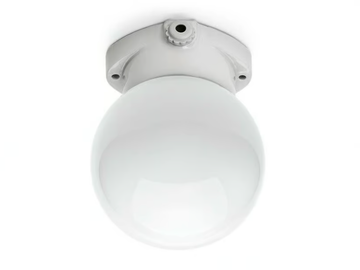 LINDNER LISILUX - 100794 - Opal glass ceiling lamp by THPG