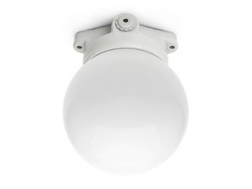LINDNER LISILUX - 100796 - Opal glass ceiling lamp by THPG