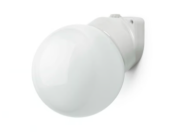 LINDNER LISILUX - 100797 - Opal glass wall lamp with fixed arm by THPG