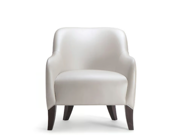 ALYSON - Upholstered armchair with armrests by Tirolo