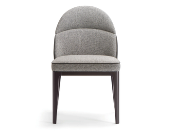 ASTON - Upholstered fabric chair by Tirolo