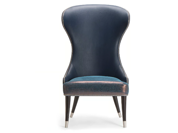 CAMELIA - Fabric armchair high-back by Tirolo