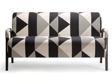 CARTER - 2 seater fabric sofa by Tirolo