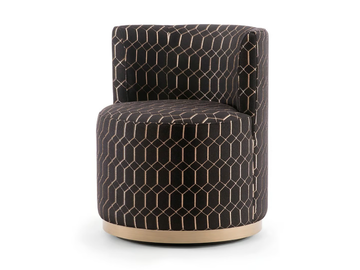 CHARLOTTE - Fabric armchair by Tirolo
