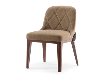 GILL - Upholstered fabric chair by Tirolo