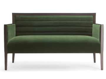 GINEVRA - 2 seater fabric sofa by Tirolo