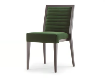 GINEVRA - Upholstered fabric chair by Tirolo