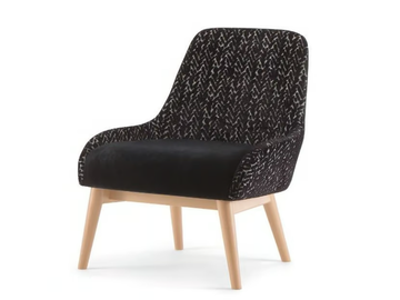 JO - Upholstered fabric easy chair by Tirolo