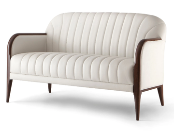 PARIGI - 2 seater fabric leisure sofa by Tirolo