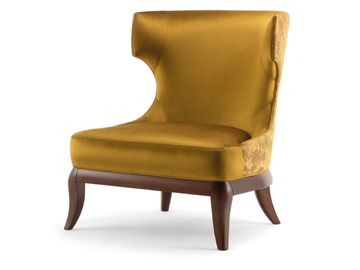 ROSE - Fabric easy chair high-back by Tirolo