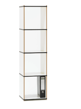 AKTENPACK - Modular wood fibre shelving unit by Tojo Möbel