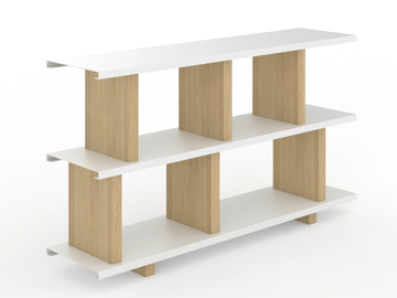 DREH - Open freestanding shelving unit by Tojo Möbel