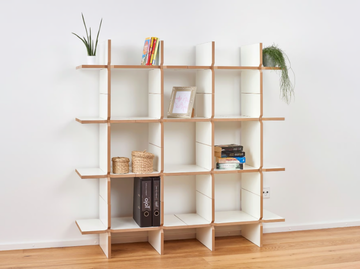SOLO - Open modular MDF shelving unit by Tojo Möbel