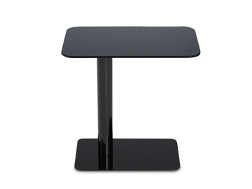 FLASH - Glass and steel side table by Tom Dixon