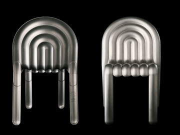 HYDRO - Aluminium chair by Tom Dixon