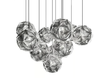 PUFF - LED stainless steel pendant lamp by Tom Dixon