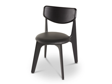 SLAB - Upholstered wooden chair by Tom Dixon