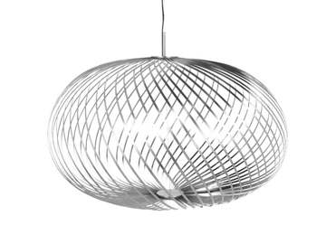 SPRING LARGE - LED stainless steel pendant lamp by Tom Dixon