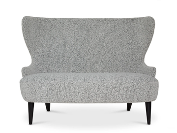 WINGBACK MICRO - Fabric small sofa high-back by Tom Dixon