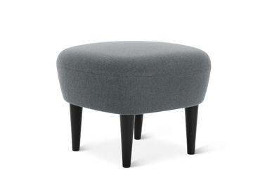 WINGBACK - Upholstered fabric footstool by Tom Dixon