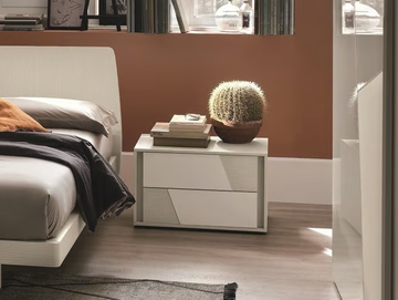 KROSS - Bedside table with drawers by Tomasella
