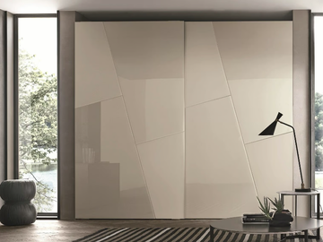 KROSS - Wardrobe with sliding doors by Tomasella