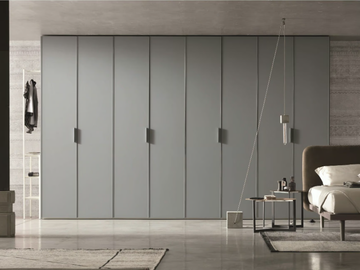 PROFILO/VETRO - Contemporary style wooden wardrobe by Tomasella
