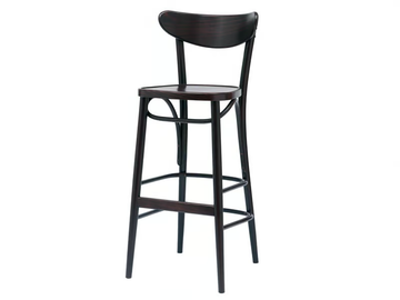 BANANA - High stool with footrest by TON