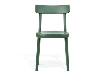 LA ZITTA - Beech chair open back by TON