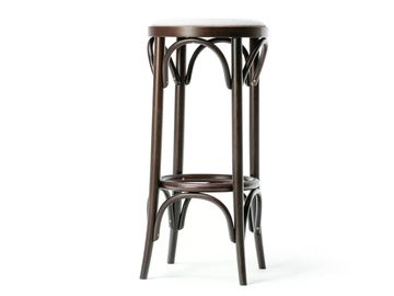 N° 73 - High wooden barstool by TON