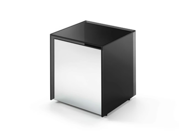 GOTHAM - Glass coffee table / bedside table by Tonelli Design